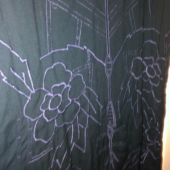 (Not pictured well) Navy Blue Free People dress - Picture 2 of 7